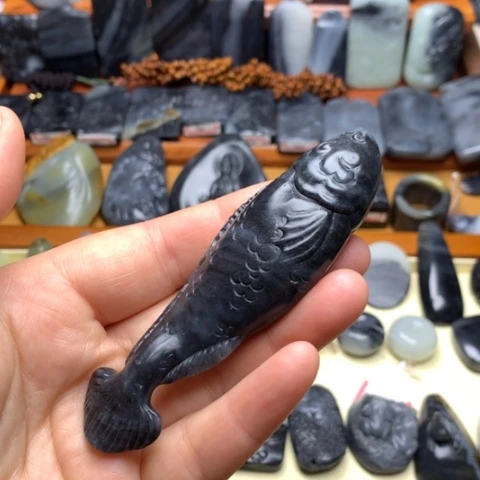 和田玉把件未镶嵌