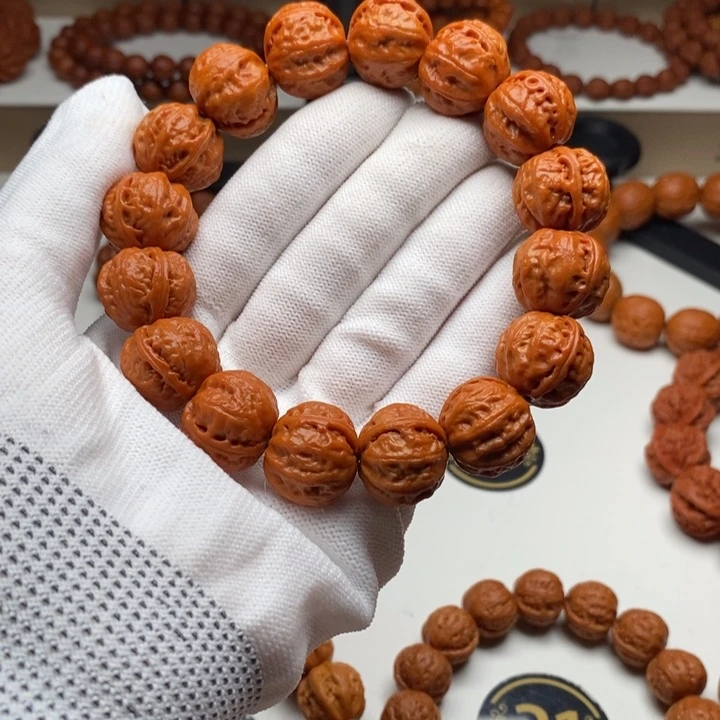 A***d吊坠文玩核桃19粗筋磨盘