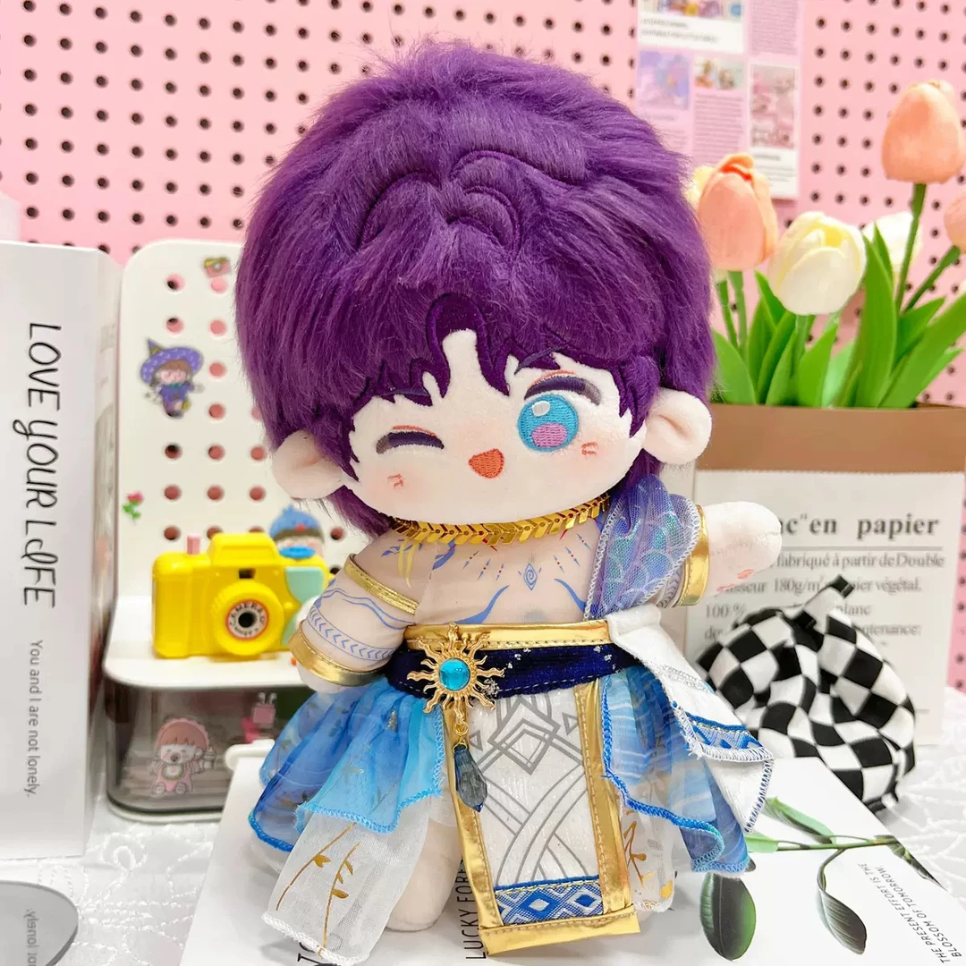 恋与深空20cm棉花娃娃衣服祁煜属性同款海神套