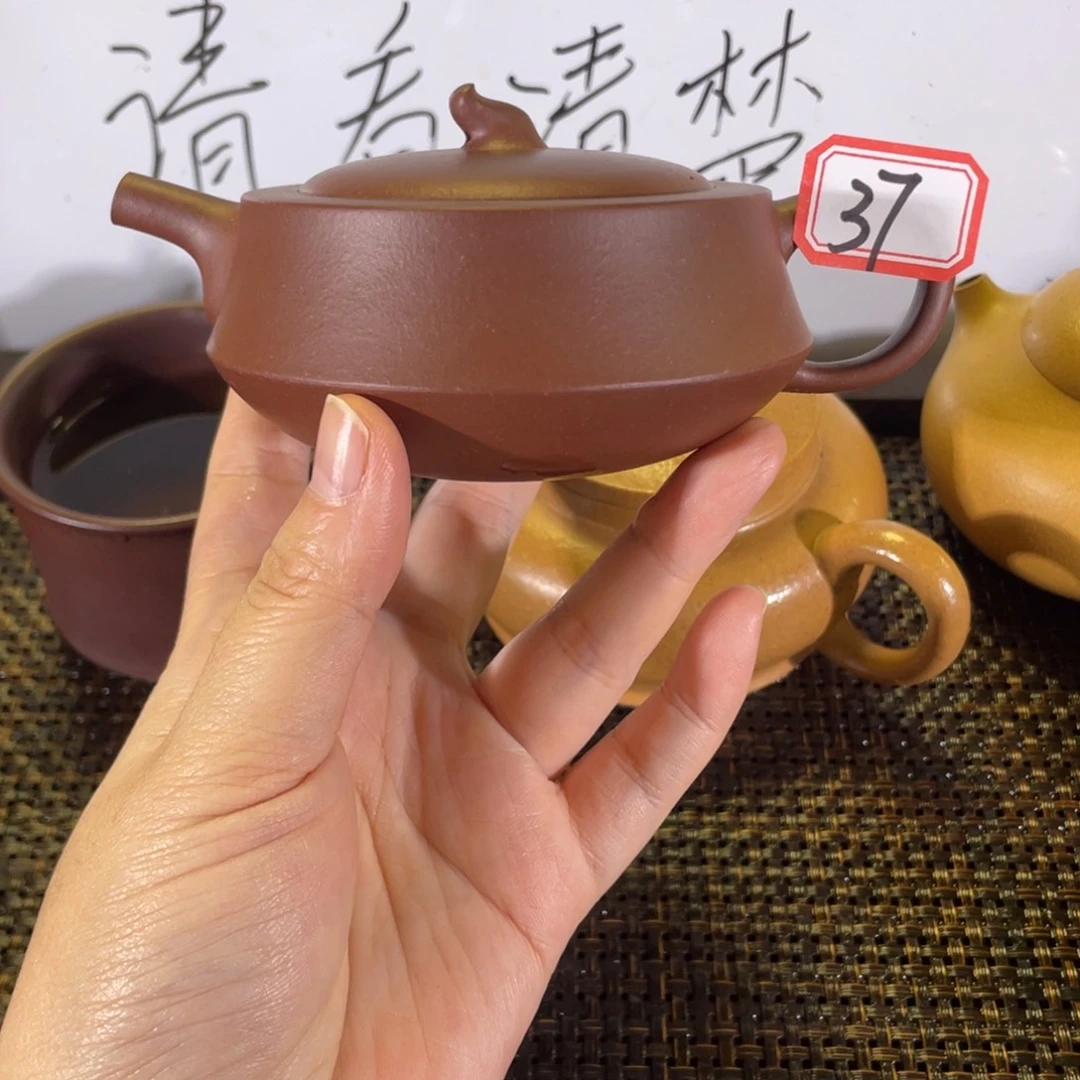 茶壶紫砂半手紫泥