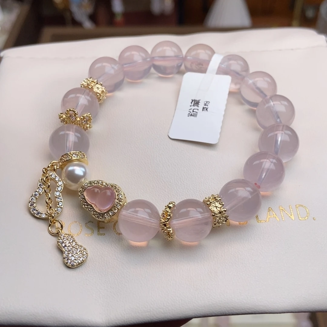 水晶手链未镶嵌困****?水晶手链