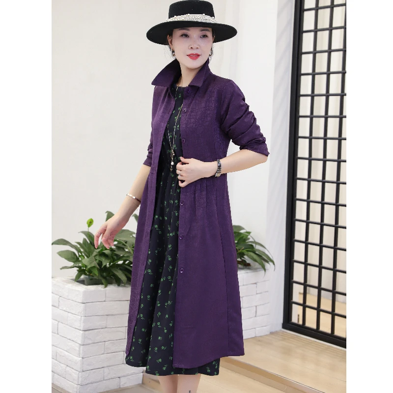 【撤柜样品】DJ477时尚休闲连衣裙气质洋气中长款连衣裙女