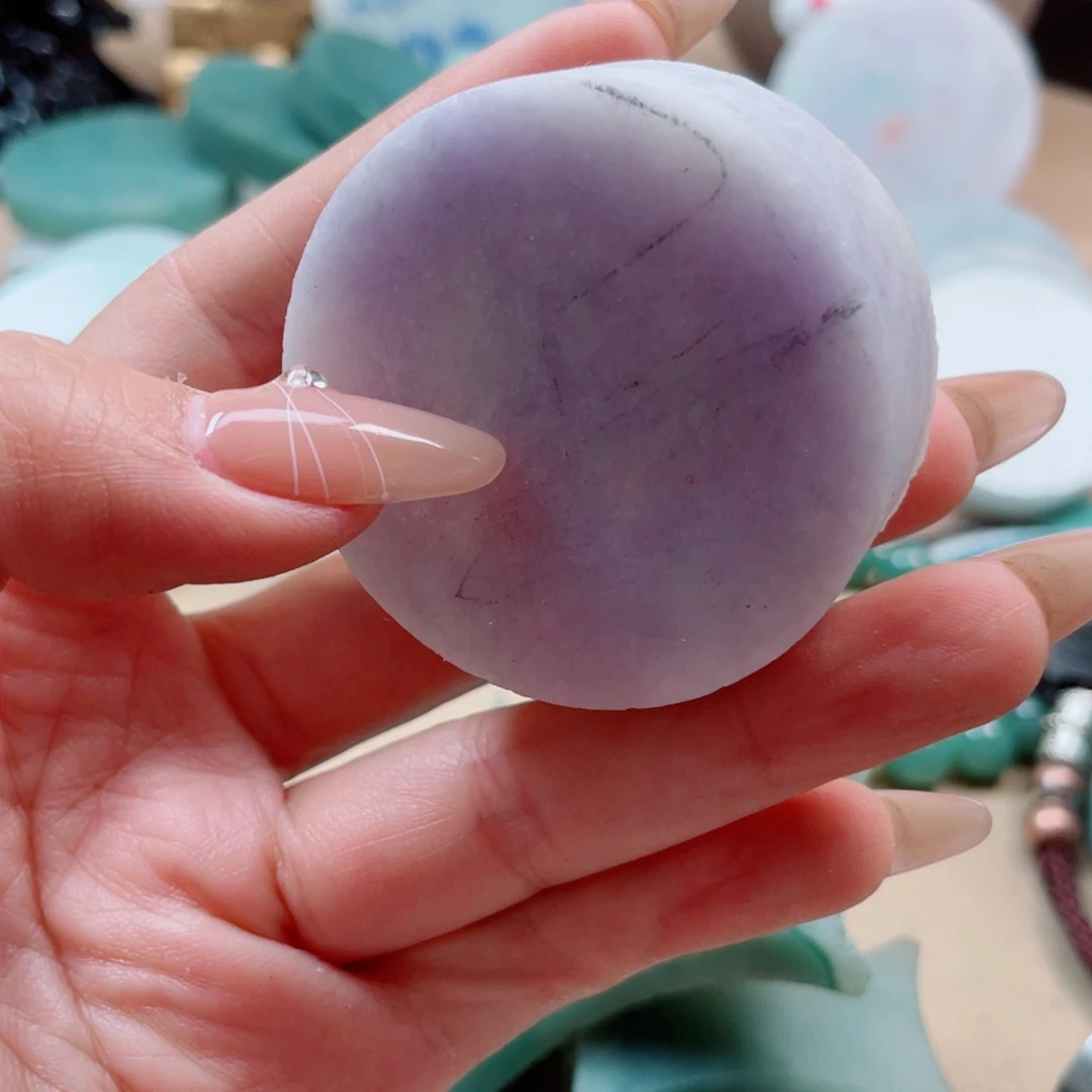 翡翠未镶嵌颈饰018……