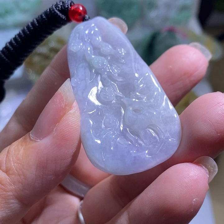 【闪购商品】未镶嵌挂件翡翠鹿