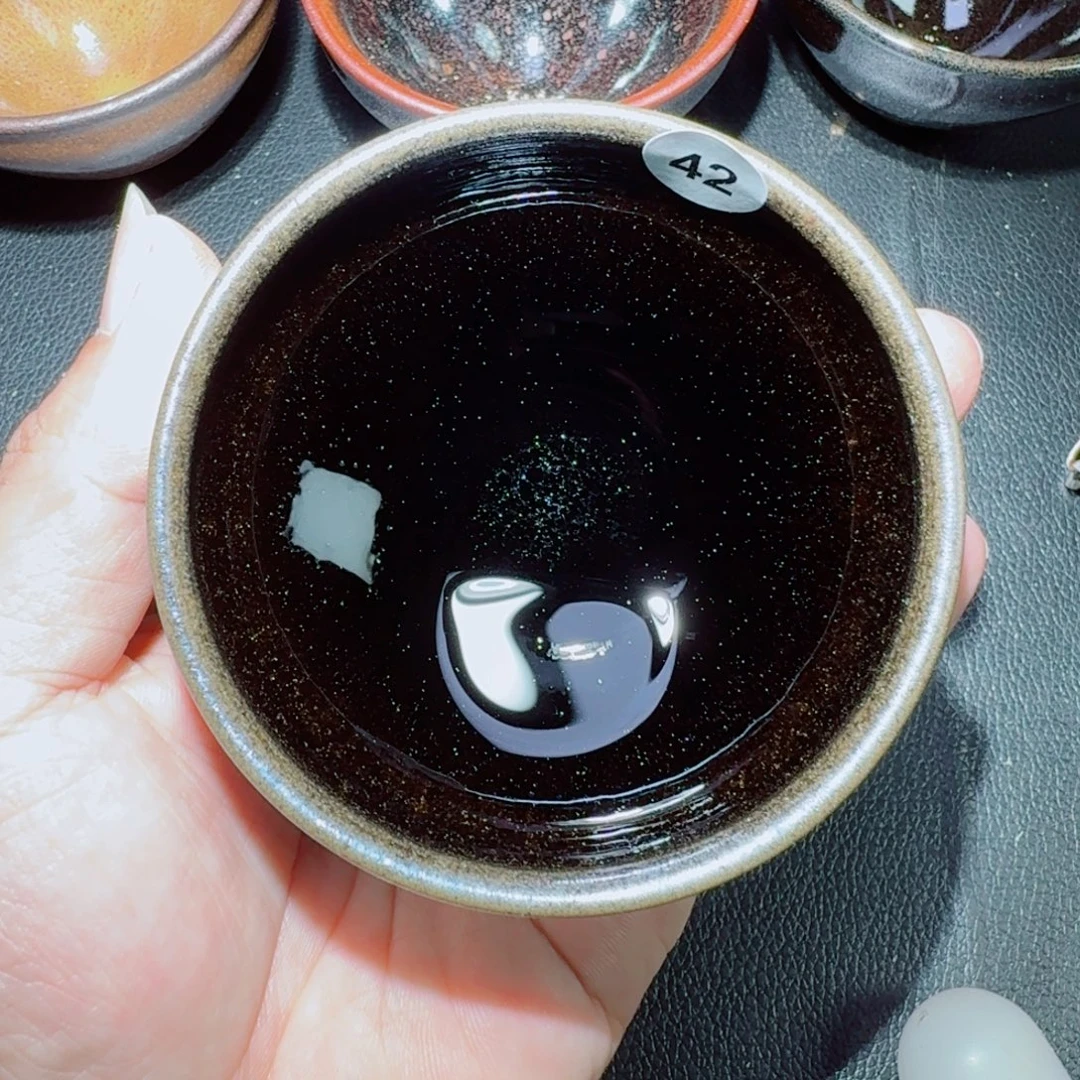 摆件古时茶器建窑建盏42