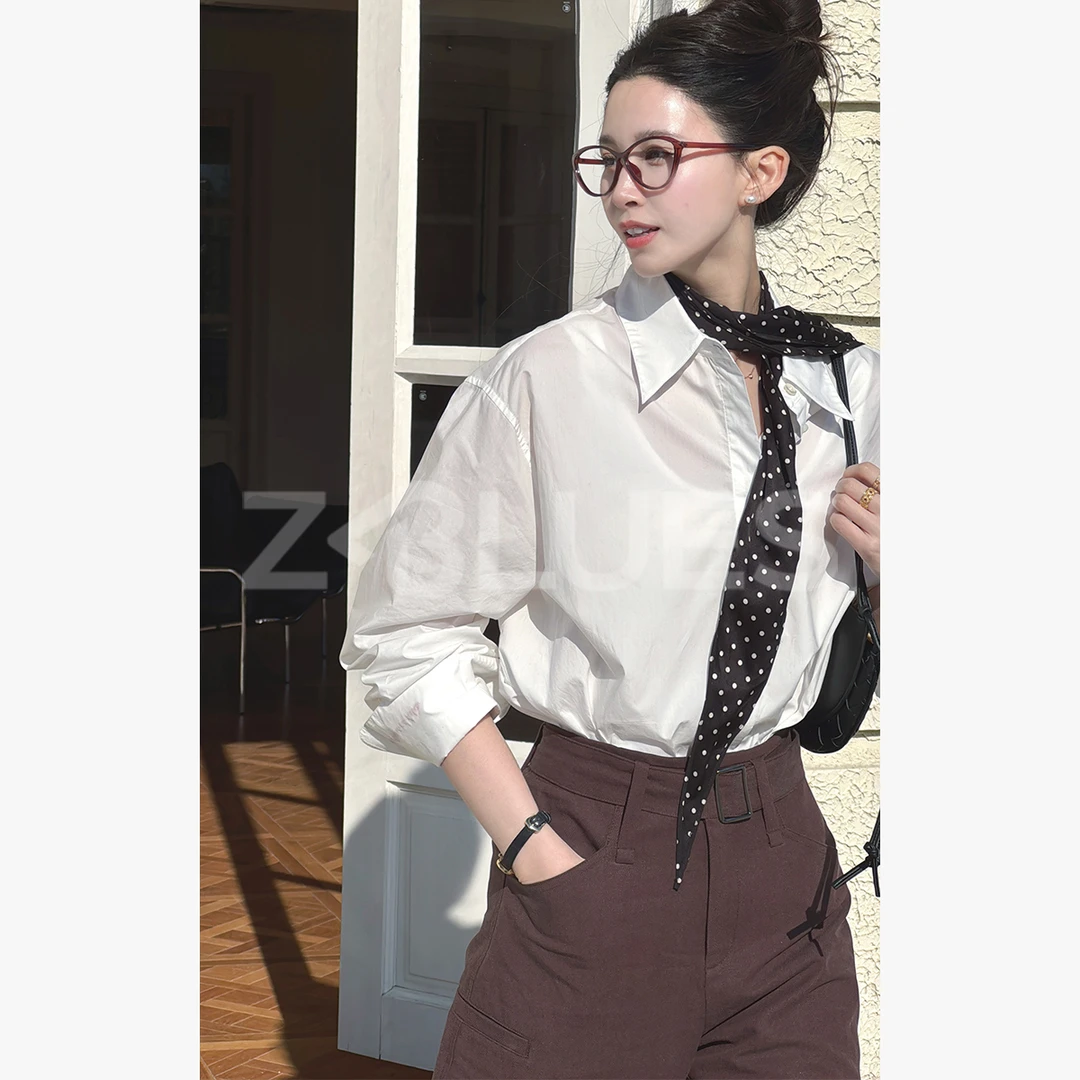 Z.blues【菱波绮梦】菱形16姆米桑蚕丝设计感潮流波点丝巾YZXSJ7122