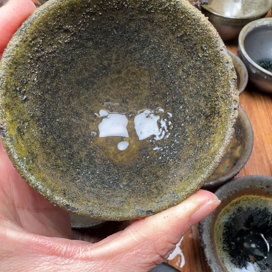 不***了柴烧建盏茶盏茶杯393