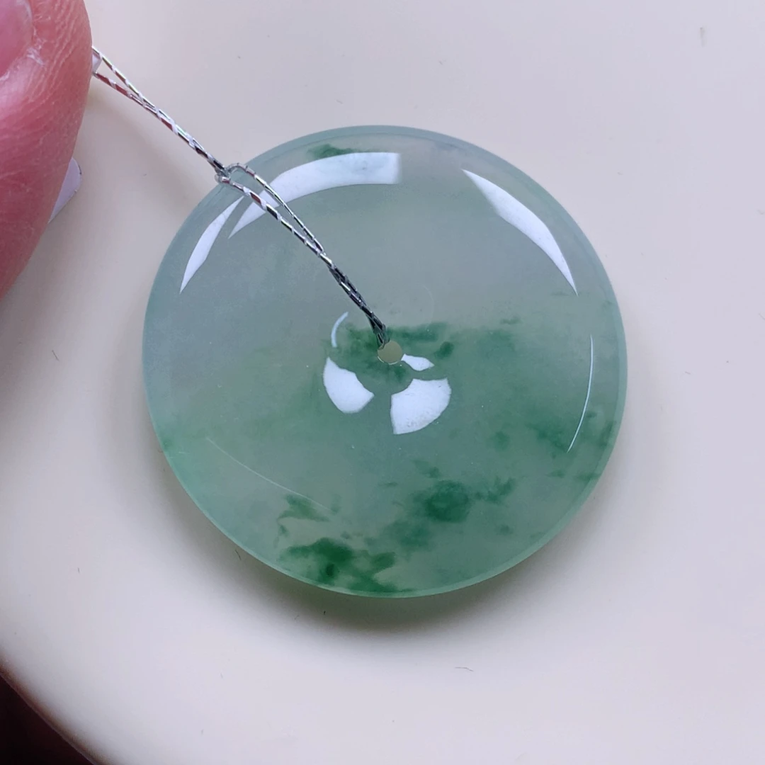 颈饰未镶嵌翡翠天然翡翠