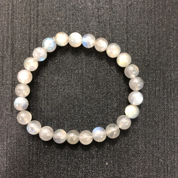 【孤品】灰月光水晶 （多样性发其一）