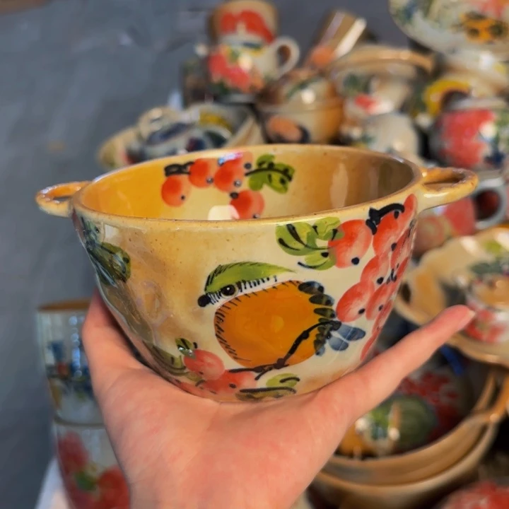 瓷片景德镇手工手绘陶瓷