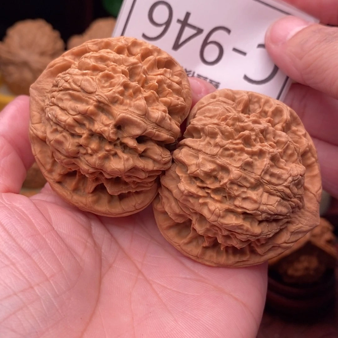 文玩核桃把件官帽49