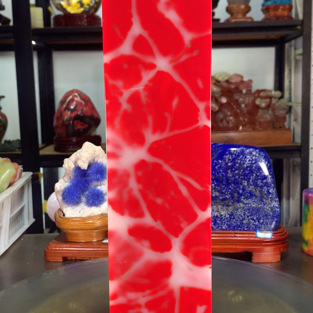 笑***、石材巴西多彩摆件