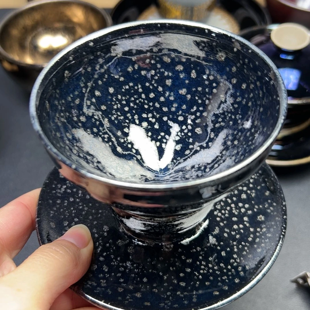 【闪购商品】茶盏建窑建盏主人杯