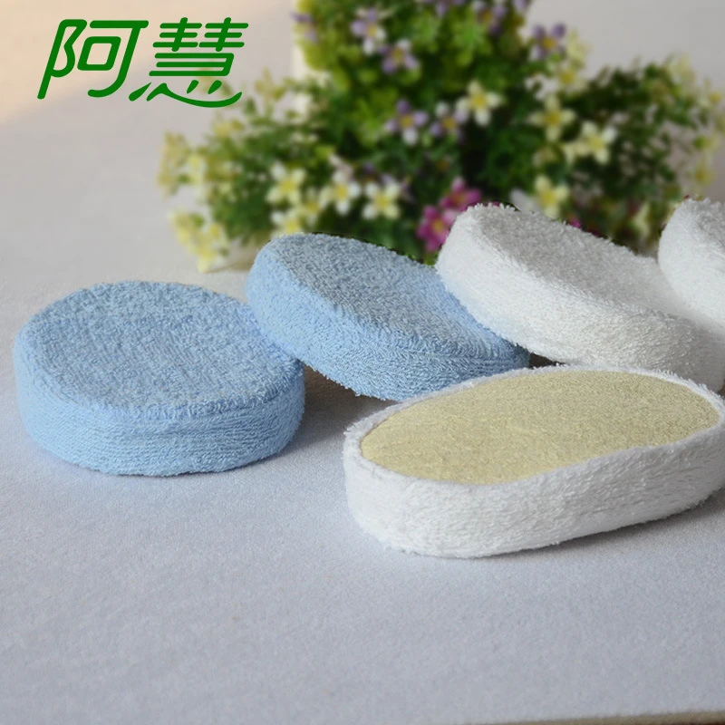 美式洗澡洗澡巾制品丝瓜去死皮搓澡巾灰丝瓜络搓背搓澡外贸海绵擦