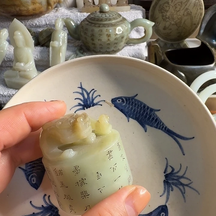 洛***阳瓷片新号开播瓷器一个