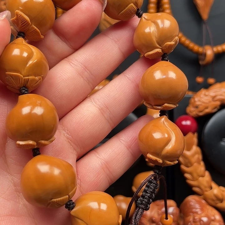 橄榄核手串/手链寿桃20