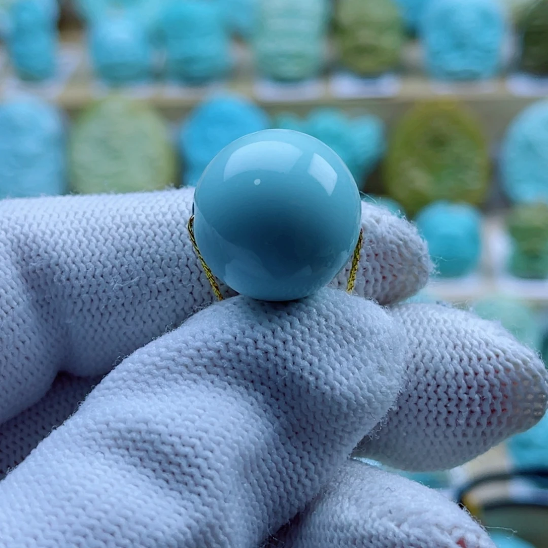 绿松石未镶嵌珠宝奇石17mm