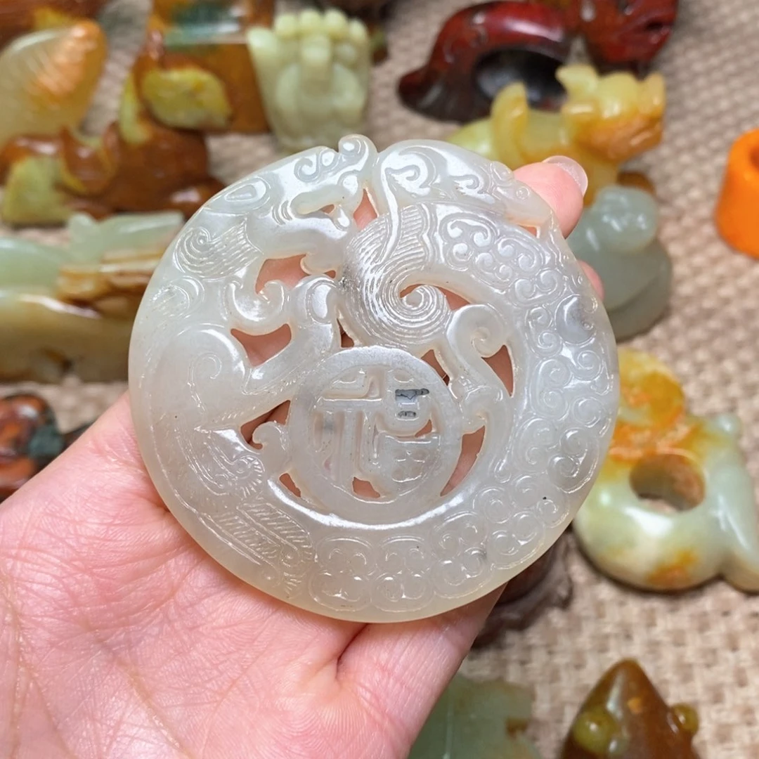 白玉菩提吊坠白玉菩提白玉菩提摆件