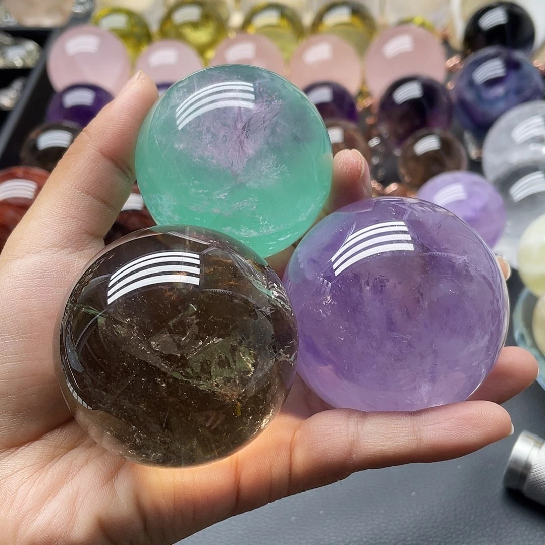 心***説水晶珠宝半成品未镶嵌