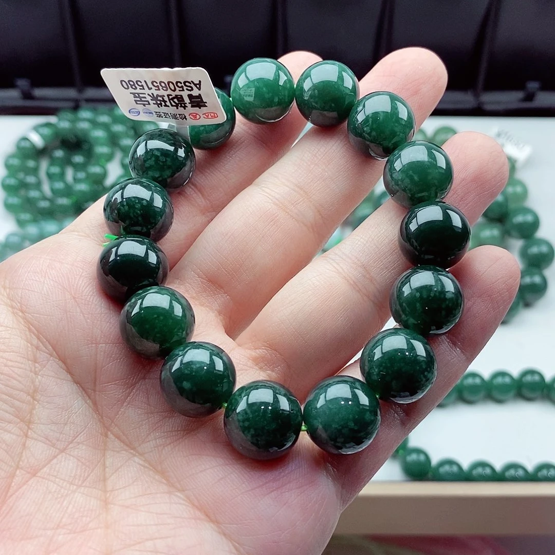 翡翠未镶嵌毛衣链