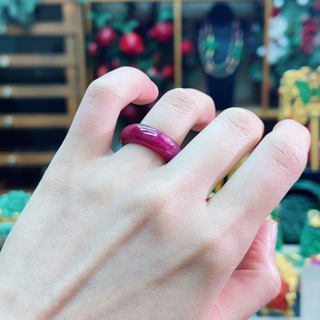 未镶嵌戒指红宝石小**志48小时鉴赏期1