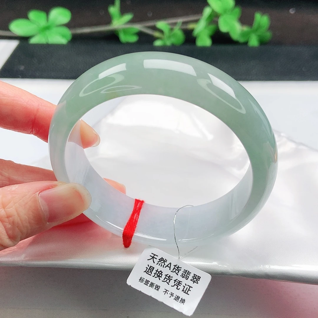未镶嵌手镯翡翠58圈