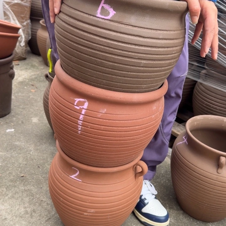 紫砂花盆口28高25口25高30宜兴紫砂