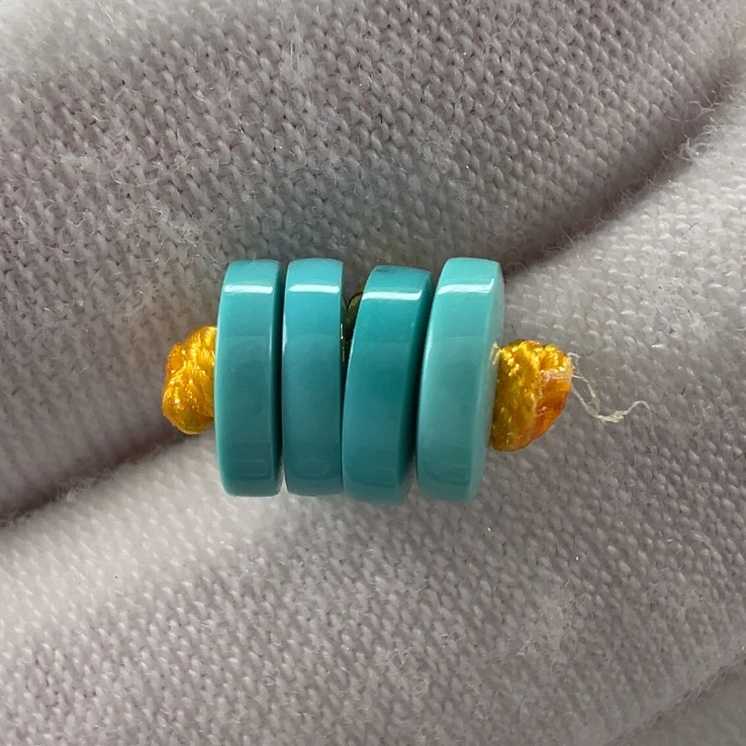 未镶嵌绿松石配饰6*1.5