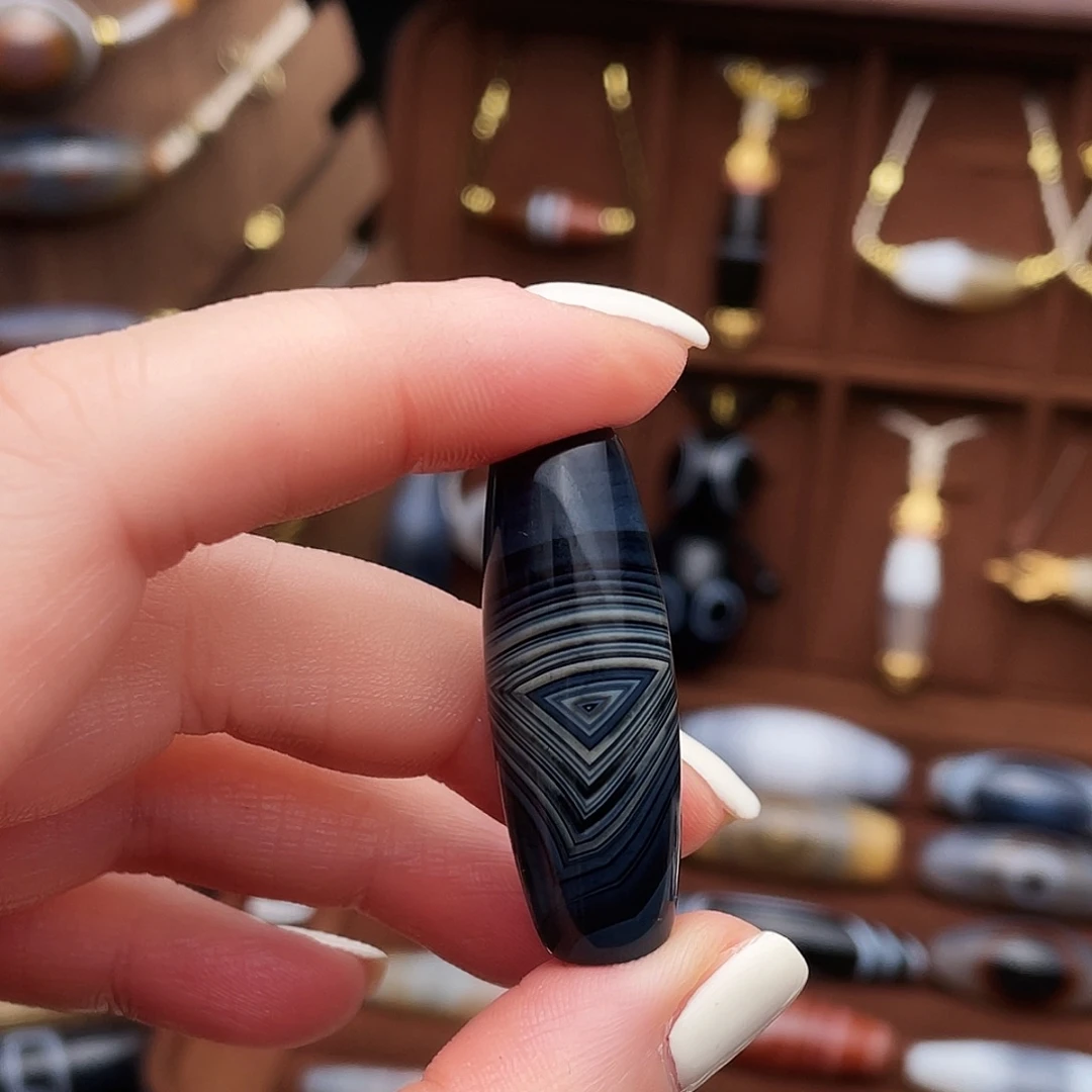 未镶嵌玛瑙/玉髓珠宝半成品