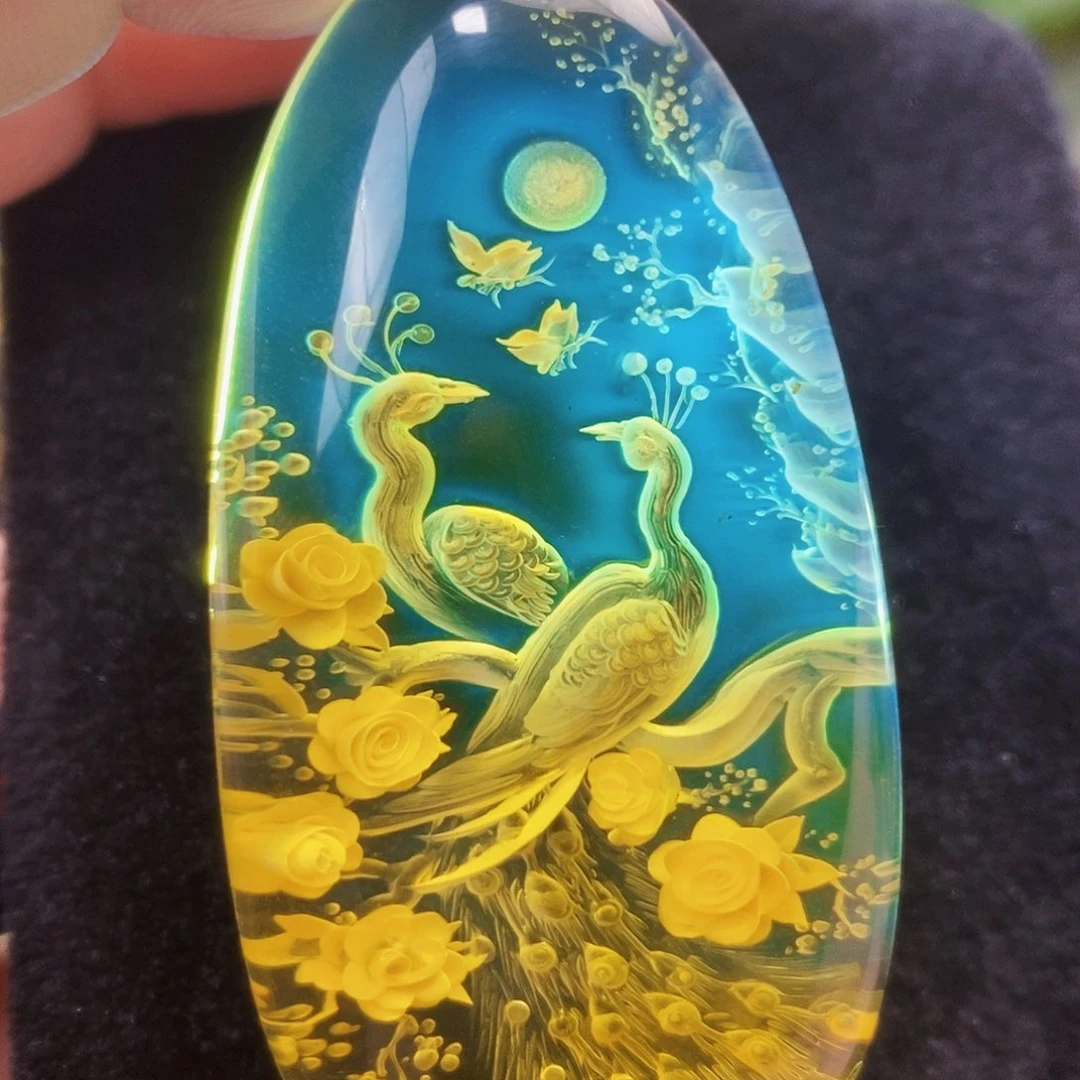【闪购商品】金珀吊坠(不含链)未镶嵌