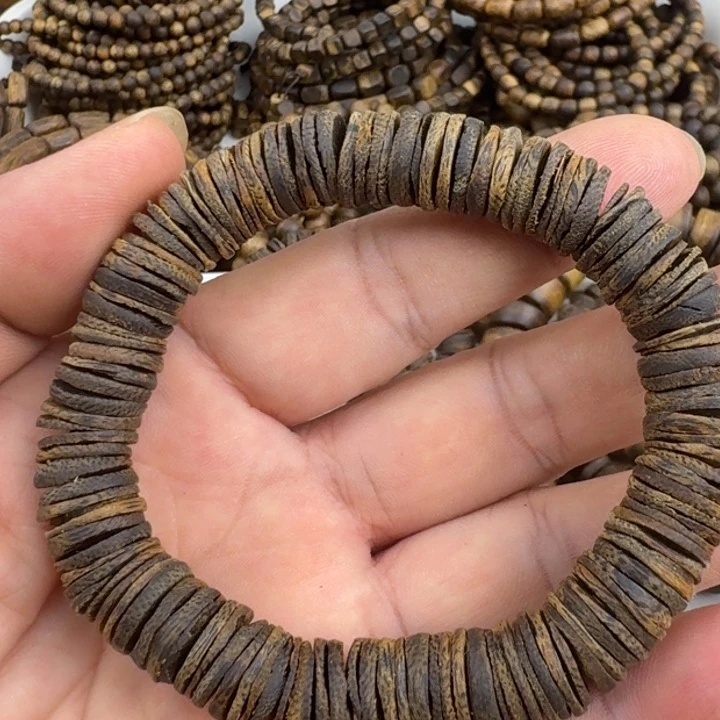 手串沉香张勺子手串16克加