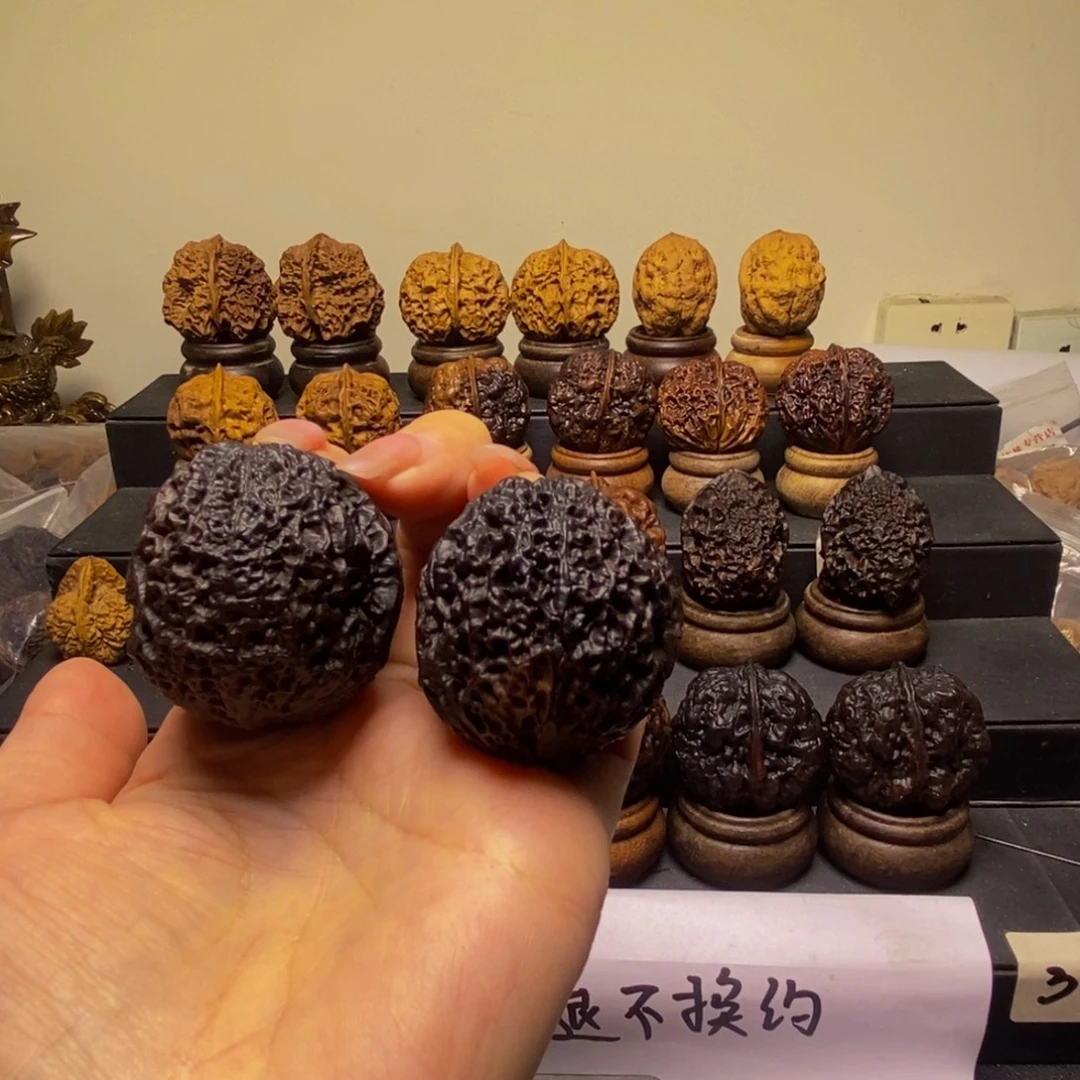 文玩核桃吊坠铁丝子45