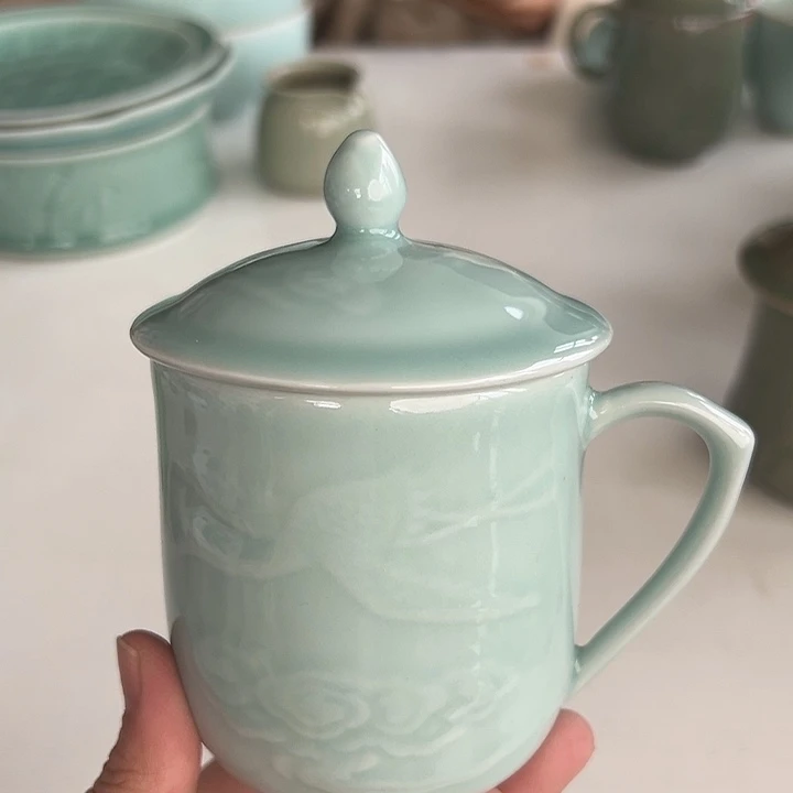小米茶器龙泉青瓷