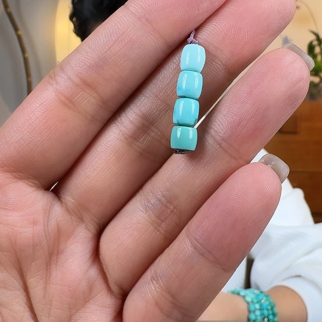 绿松石未镶嵌挂件