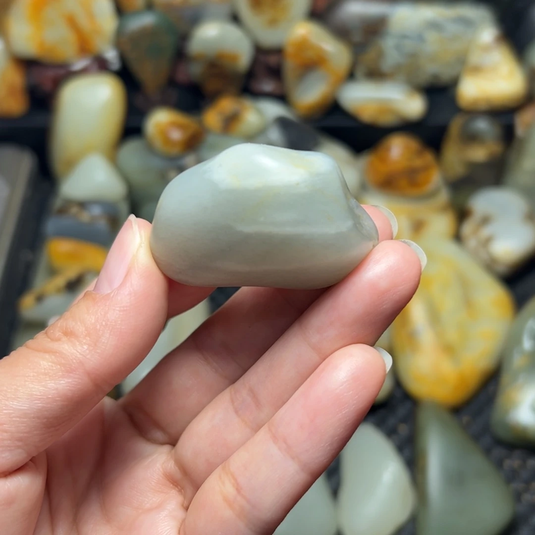 和田玉（青玉）A37未镶嵌