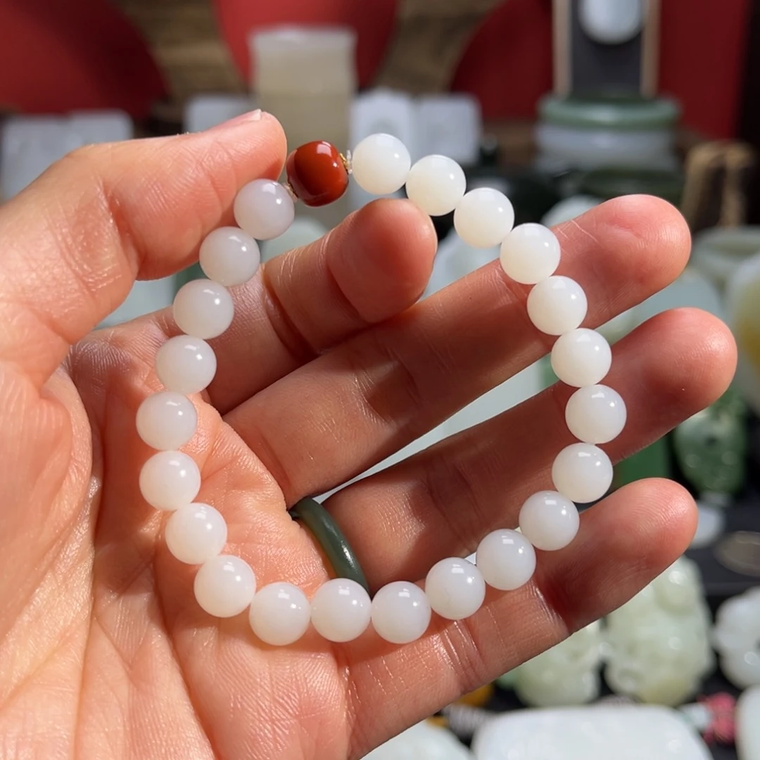 和田玉手链未镶嵌?****?