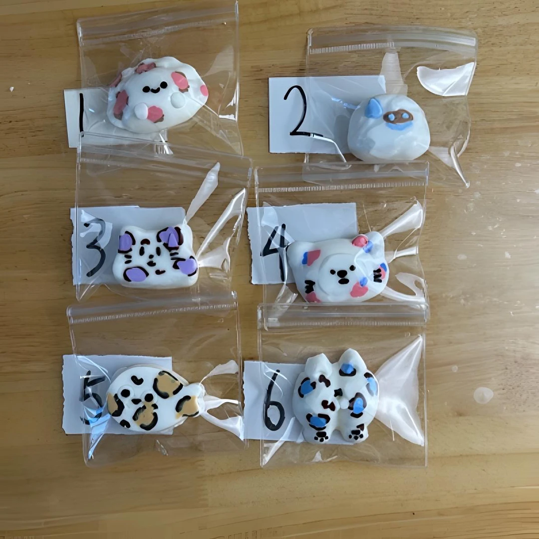 手工DIY硅胶捏捏乐解压玩具小款硅胶捏捏乐解压玩具