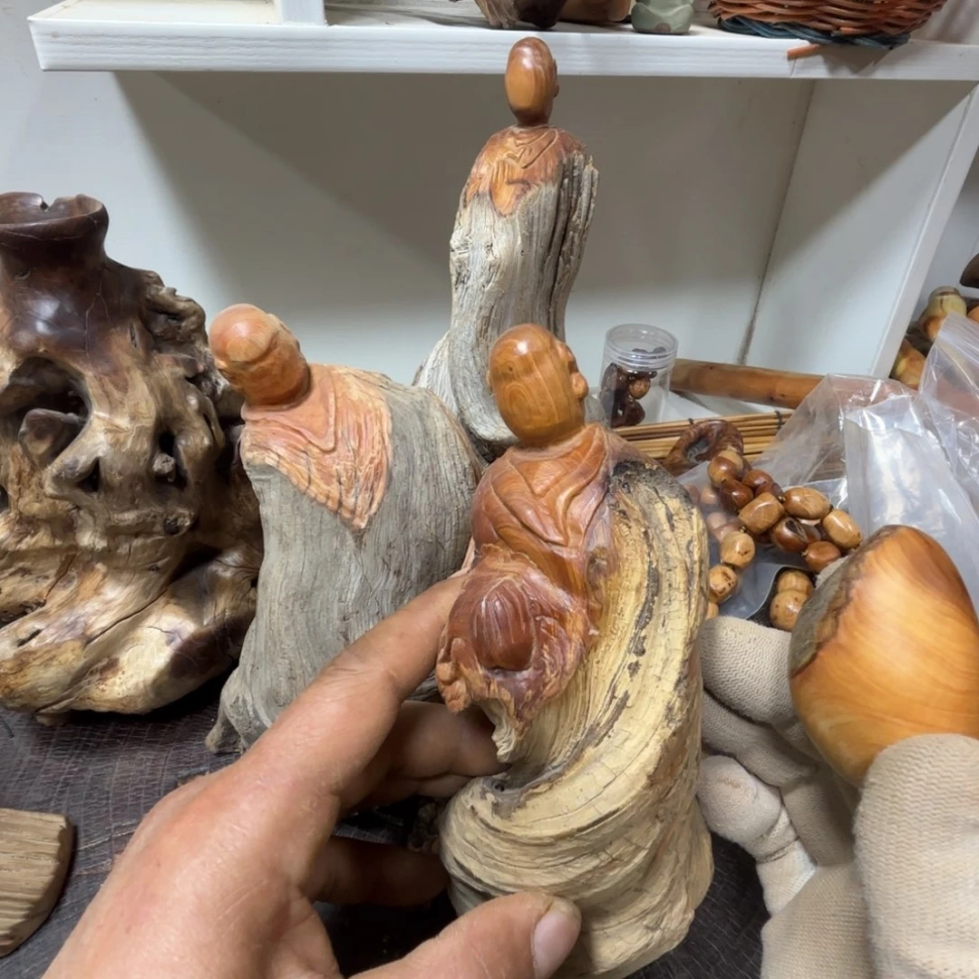 柏木（崖柏）5****师北太行随行手把件