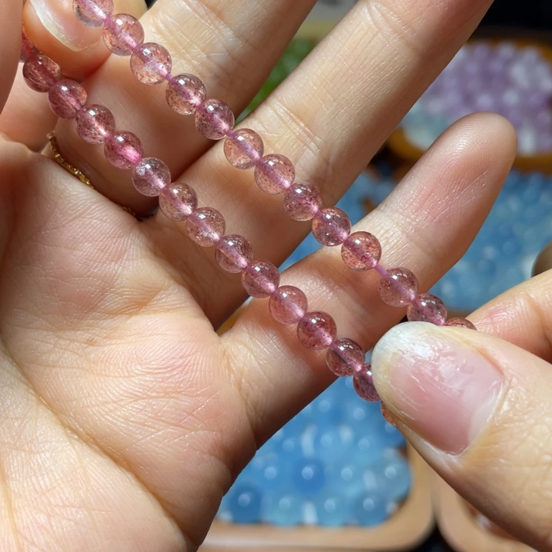 手链水晶未镶嵌草莓