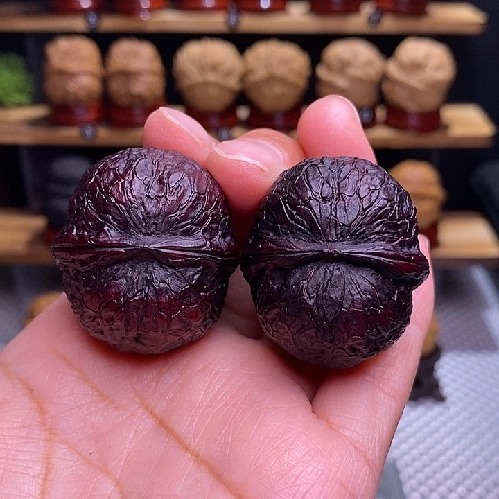 文玩核桃吊坠潇**客蛇皮球30