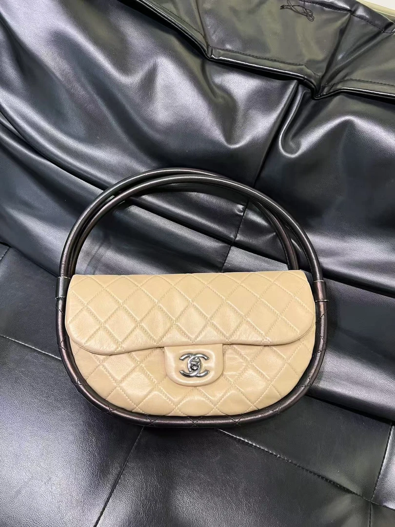 95新 Chanel/香奈儿 舍得 Chanel 呼啦圈小号单肩包