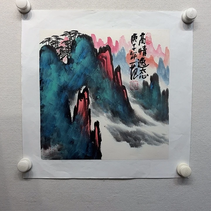 国画姜国华国画作品