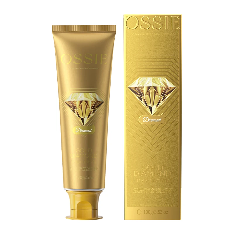 【三支五支囤】OSSIE深洁去口气金钻黄金牙膏cz