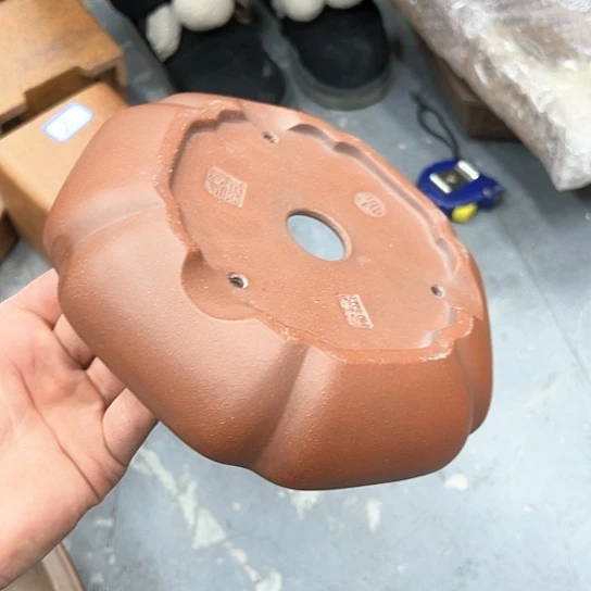 红陶用****7紫砂花盆漂亮