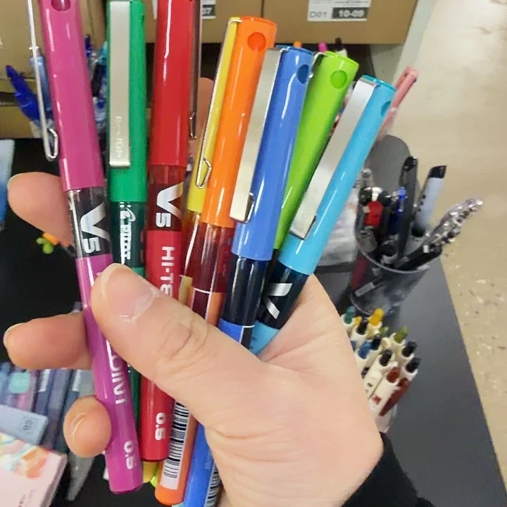 Q***～百樂小v5-8支裝0.5mm