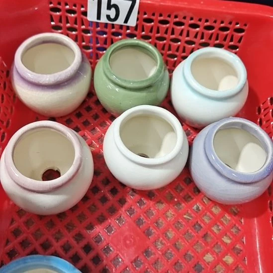 微瑕陶瓷盆12包邮