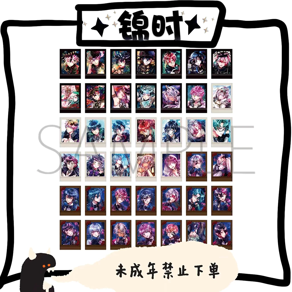 【拆盒】恶魔执事与黑猫 Vol.3 拍立得 1包3张 盲盒