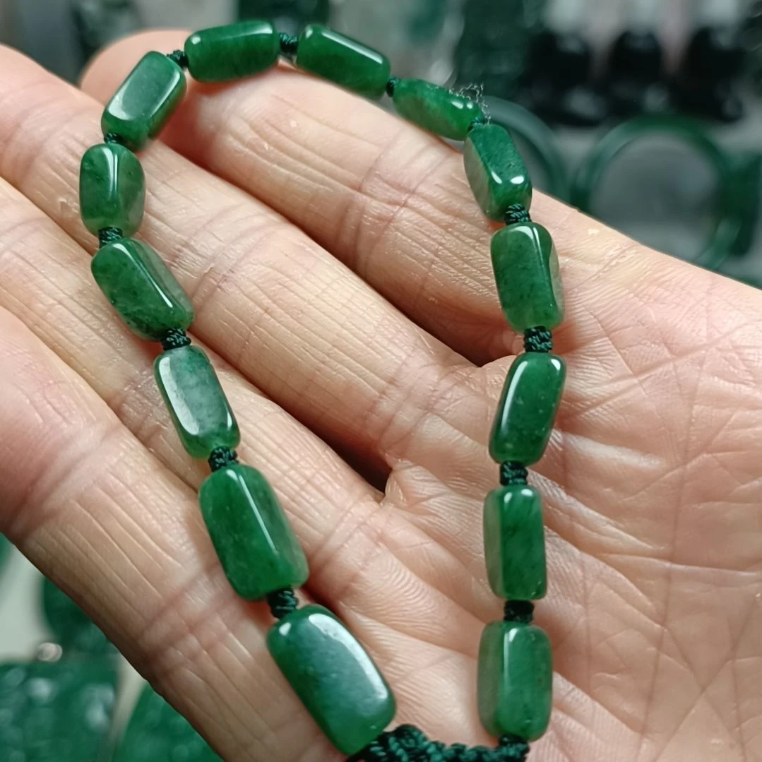 独山玉未镶嵌手链