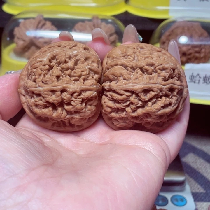 文玩核桃把件沐*大粗筋45