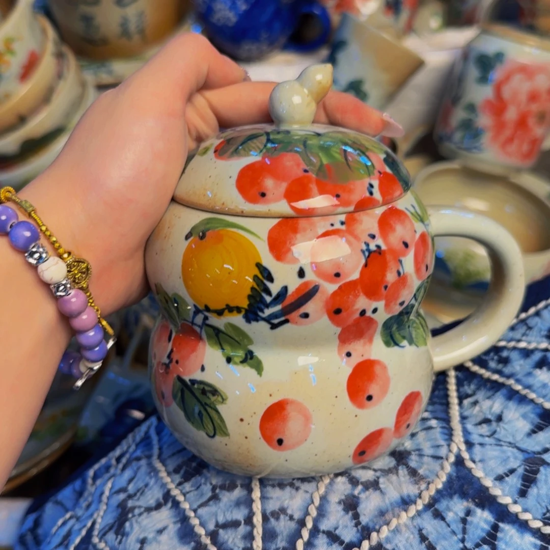 瓷片景德镇陶瓷手工手绘